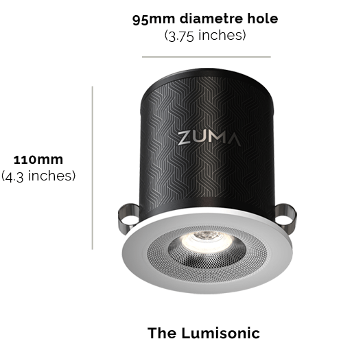 Lumisonic dimensions